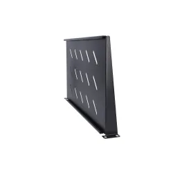 Extralink 1U 250mm Black | Shelf | 19", for wall cabinets - Image 3