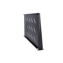 Полка Extralink 1U 250mm Черная, 19" для настенных шкафов - Изображение 3