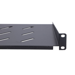 Extralink 1U 250mm Black | Ablage | 19", für Hängeschränke - Bild 4