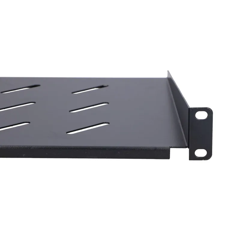 Extralink 1U 250mm Black | Shelf | 19", for wall cabinets - Image 4