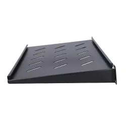 Extralink 1U 250mm Black | Shelf | 19", for wall cabinets - Image 5