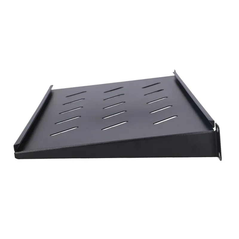 Extralink 1U 250mm Black | Shelf | 19", for wall cabinets - Image 5