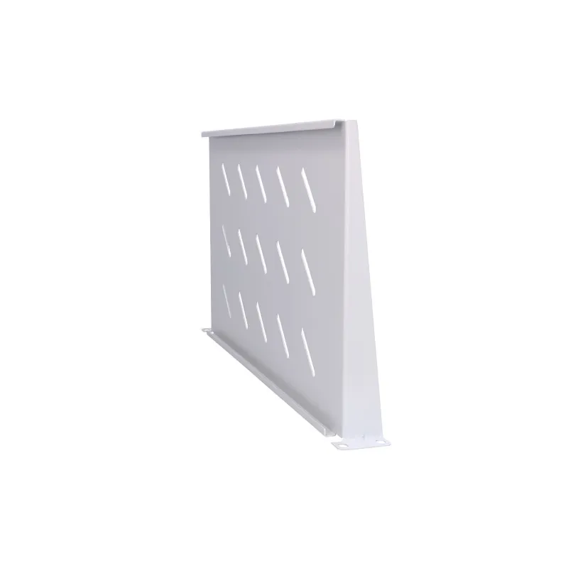 Extralink 1U 250mm Gray | Shelf | 19", for wall cabinets - Image 3
