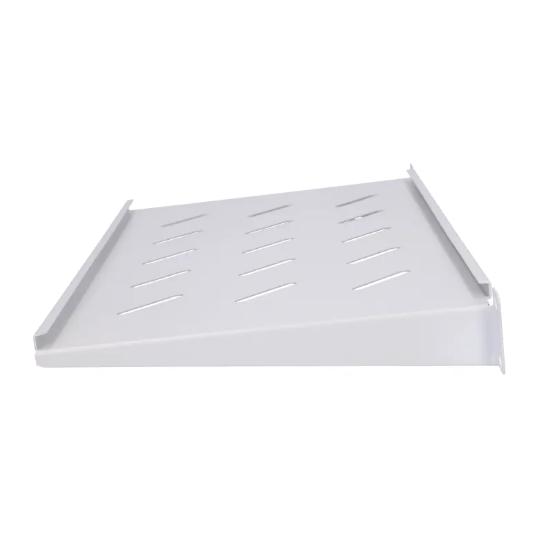 Extralink 1U 250mm Gray | Shelf | 19", for wall cabinets - Image 5