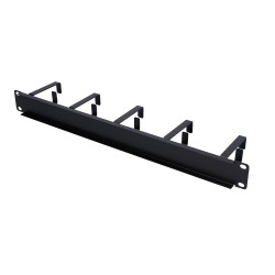 Extralink | Kabelorganizer | 1U, schwarz - Bild 3