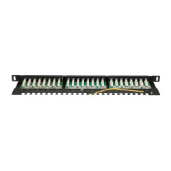 Extralink CAT6 UTP 0,5U | Patchpanel | 24 puertos - Imagen 4