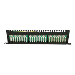 Extralink CAT6 UTP Patch Panel 0,5U, 24 Port - Görsel 5