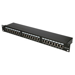 Патч-панель Extralink CAT5E STP V2, 24 порта - Изображение 2