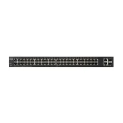 Cisco SG220-50P PoE Switch 48x 1000Mb/s, 2x SFP/RJ45 Combo, 48x PoE, 375W, gestito, montaggio su rack