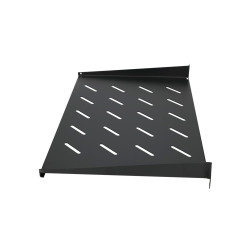Extralink 1U 300mm Black | Shelf | 19", for wall cabinets - Image 2