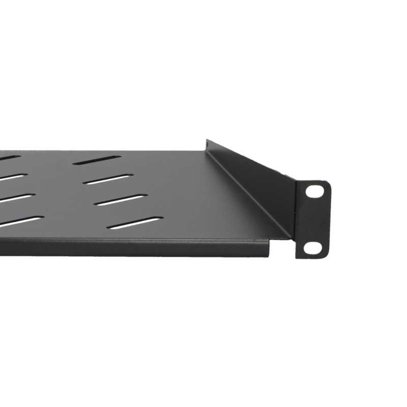 Extralink 1U 300mm Schwarz | Regalbrett | 19", für Hängeschränke - Bild 5