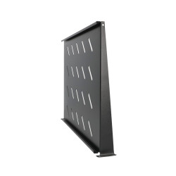 Extralink 1U 300mm Czarna | Półka | 19", do szaf wiszących - Zdjęcie 6