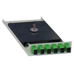 MANTAR FIBER OPTIC PATCHPANEL PSN 1 SC 6X SIMPLEX - Immagine 3