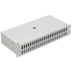MANTAR FIBER OPTIC PATCHPANEL PS 19'' 2U SC 48 DUPLEX - Immagine 2