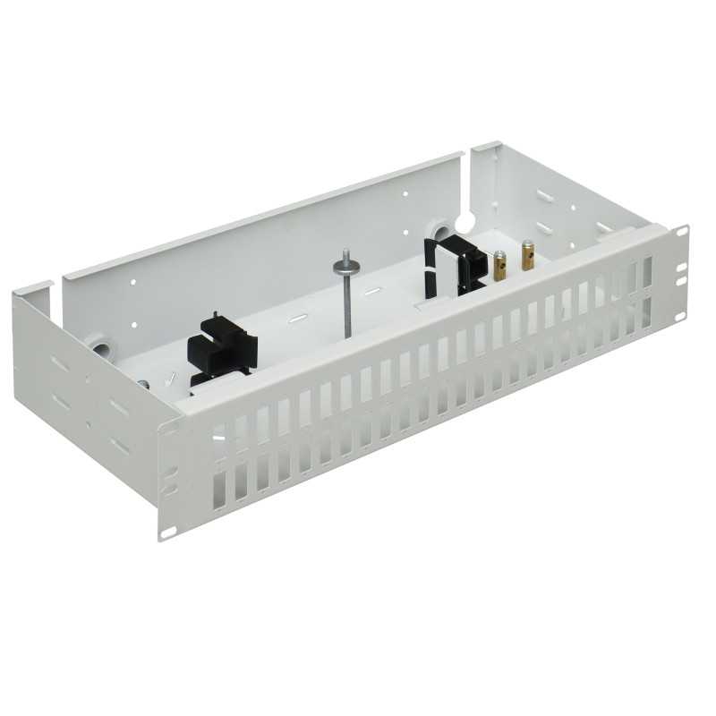 Mantar PS 19 "2U SC 48 Duplex | Caixa de distribuiçao de fibra óptica | 255 mm de profundidade - Imagem 3