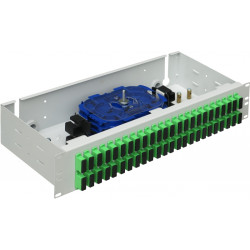 MANTAR FIBER OPTIC PATCHPANEL PS 19'' 2U SC 48 DUPLEX - Immagine 7