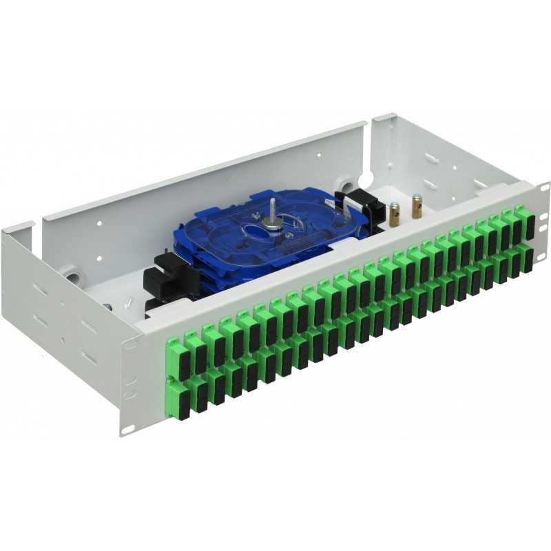 Mantar PS 19" 2U SC 48 Duplex | Fiberoptik-Patchpanel | Tiefe 255 mm - Bild 7