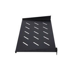 Extralink 1U 350mm Černá | Police| 19", pro nástěnné skříně - Obrázek 2