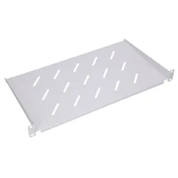 Полка Extralink 1U 350mm Серая, 19", для настенных шкафов