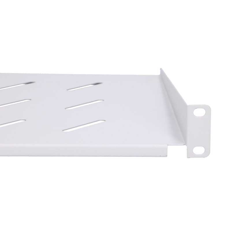 Extralink 1U 350mm Gray | Shelf | 19", for wall cabinets - Image 5