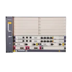 OLT Huawei MA5683T, 2x X2CS, 2x SCUN, 2x PRTE, без PON карты
