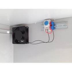 Mantar | Schrankbelüftungssatz | mit Thermostat (1 Lüfter)