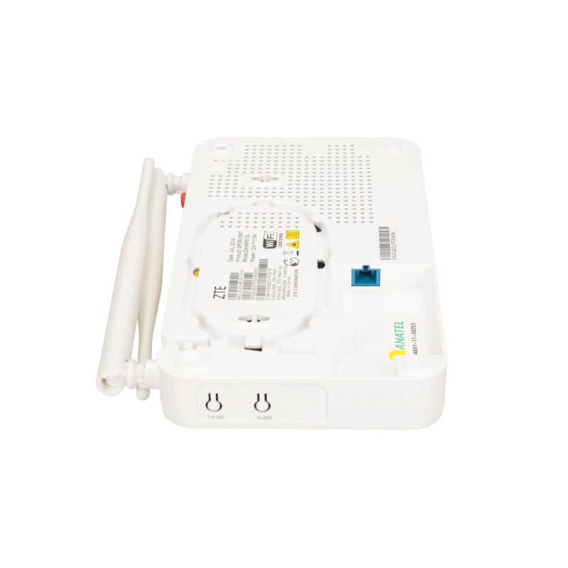 ZTE ZXHN F670L | ONT | WiFi, 1x GPON, 4x RJ45 1000Mb/s, 1x RJ11, 1x USB - Imagen 7