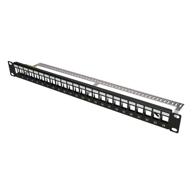 Extralink 24 Port STP | Patchpanel | Modulární, 24 porty - Obrázek 2