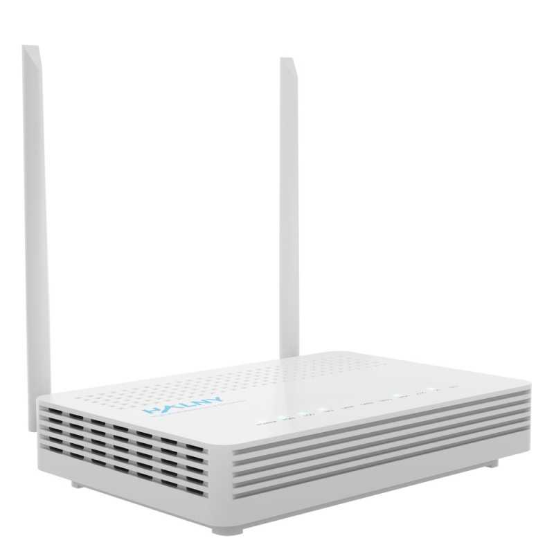 ONT HALNy HL-4GMV2, GPON ONT B+ SC/APC, AC Wave2, Banda Dupla 2x2 MIMO, 4x RJ45 1000Mb/s, 2x RJ11 - Imagem 3