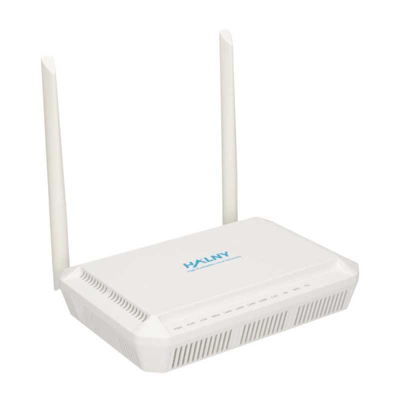 HALNy HL-4GMV4 | ONT | GPON ONT B+ SC/APC, AC Wave2, Dual Band 2x2 MIMO, 4x RJ45 1000Mb/s, 1x RJ11 - Zdjęcie 2