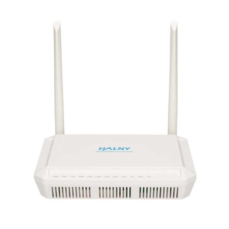 ONT HALNy HL-4GMV4, GPON ONT B+ SC/APC, AC Wave2, Çift Bant 2x2 MIMO, 4x RJ45 1000Mb/s, 1x RJ11 - Görsel 3