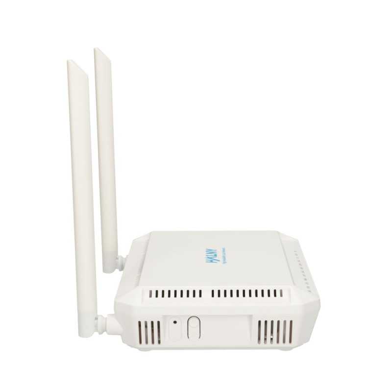 ONT HALNy HL-4GMV4, GPON ONT B+ SC/APC, AC Wave2, Çift Bant 2x2 MIMO, 4x RJ45 1000Mb/s, 1x RJ11 - Görsel 4