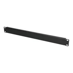 Фронтальная панель Extralink 1U 19", Черная
