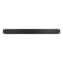 Extralink 1U 19" | Front Blank Panel | Black - Obrázek 2