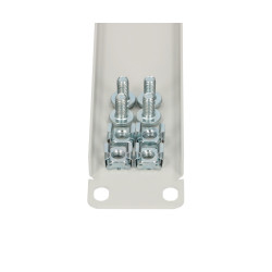 Extralink 1U 19" | Front Blank Panel | Gray - Obrázek 5