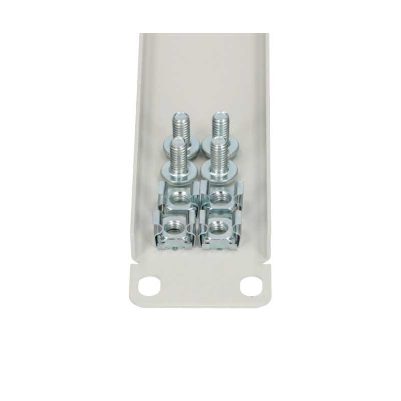Передняя панель Extralink 1U 19", Серый - Изображение 5