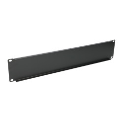 Extralink 2U 19" | Front Blank Panel | Black - Obrázek 3