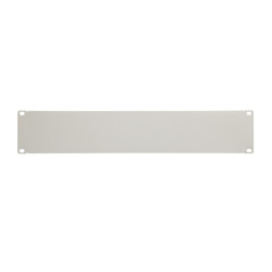 Extralink 2U 19" | Front Blank Panel | Gray - Obrázek 2