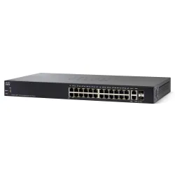Cisco SG250-26HP PoE Anahtarı, 24x 1000Mb/s PoE/PoE+, 2x 1Gb/s Combo, 100W PoE, Yönetilebilir