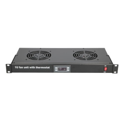 Extralink | Painel de ventilador | 19 ", 2 ventiladores,...