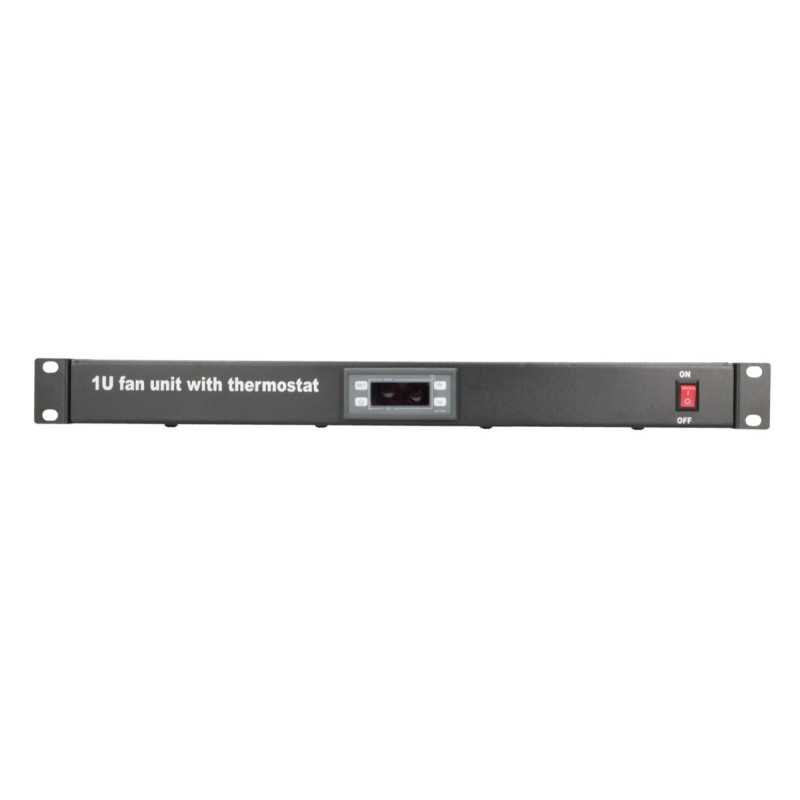 Extralink | Ventilátorový panel | 19", 2 ventilátory, s termostatem - Obrázek 2