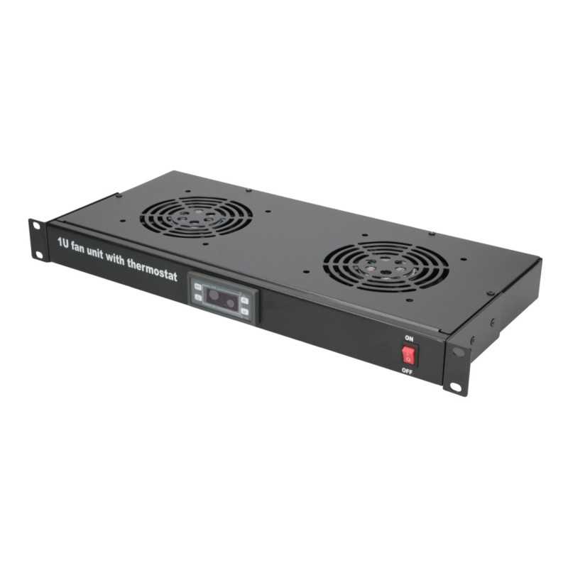 Extralink | Lüfterpanel | 19", 2 Lüfter, mit thermostat - Bild 5