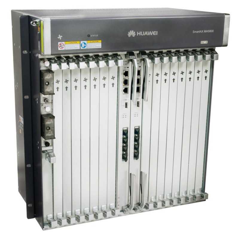 Huawei MA5800-X17 | OLT | 2x MPLA, 2x PILA