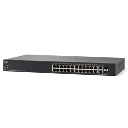 Cisco SG250-26P Switch PoE 24x 1000Mb/s PoE/PoE+, 2x 1Gb/s Combo, PoE 195W, gestionado
