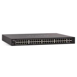 Cisco SG250-50HP PoE Switch 48x 1000Mb/s PoE/PoE+, 2x 1Gb/s Combo, PoE 192W, Managed