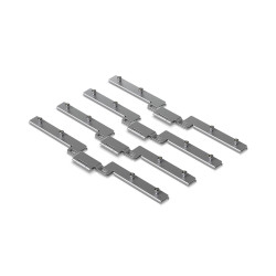 Ubiquiti UACC-Rack-Stacking-Kit | U-Rack-6U-TL Stapelzubehör | Werkzeuglose Montage - Bild 2