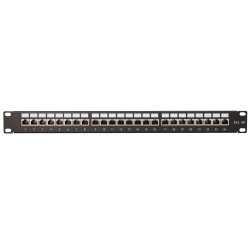 Extralink CAT6A STP Patch Panel, 24 Port - Görsel 2