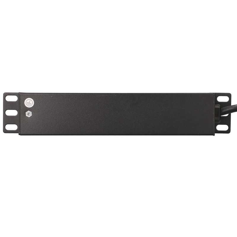 Extralink 10" 1U 3 Socket EU Type Power PDU | Listwa zasilająca | z przełącznikiem - Zdjęcie 3