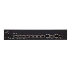 Cisco SG350-10SFP Switch SFP 8x SFP, 2x Combo(RJ45/SFP), gestito