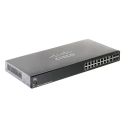 Cisco SG350-20 Switch 16x 1000Mb/s, 2x Combo(RJ45/SFP) + 2x SFP, Administrado